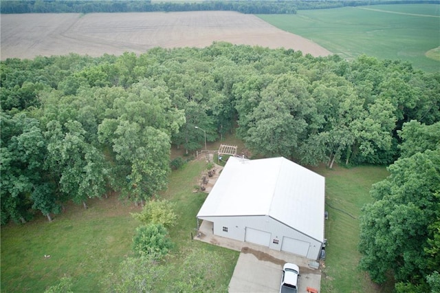 5325 Bryant Bottom Rd, Blackwater, MO 65322 - overview of rural landscape with extensive farmland