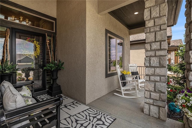 15278 W 173rd St, Olathe, KS 66062 - view of covered porch