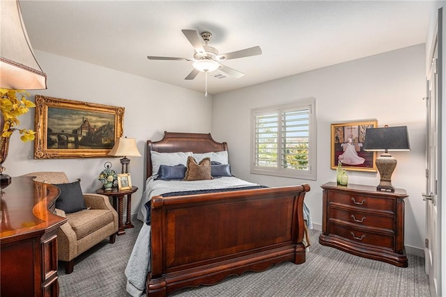 15278 W 173rd St, Olathe, KS 66062 - carpeted bedroom featuring a ceiling fan and baseboards