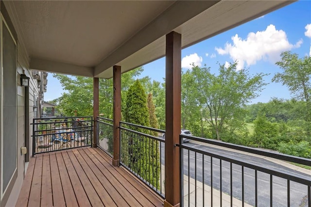 5245 Overland Dr, Lawrence, KS 66049 - view of wooden terrace