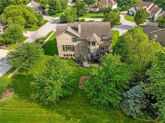 15998 Overbrook Ln, Overland Park, KS 66224 - aerial perspective of suburban area