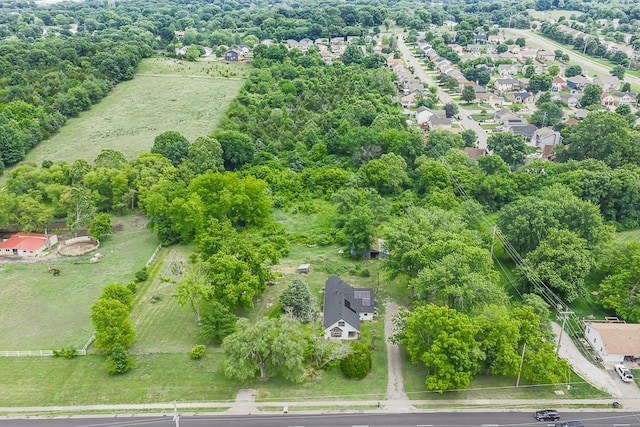 4207 10th Ave, Leavenworth, KS 66048 - bird's eye view of a tree filled landscape