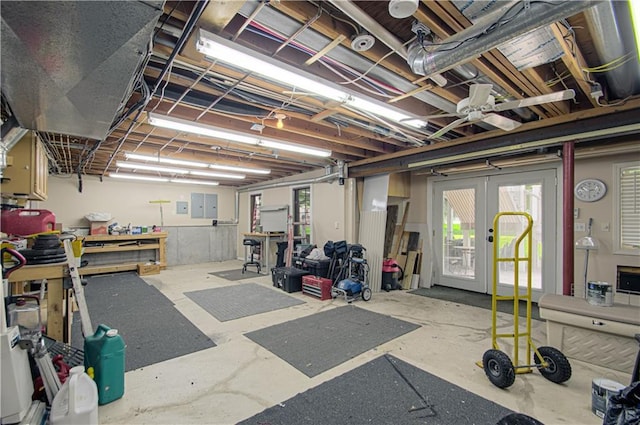 18765 S Alden St, Olathe, KS 66062 - exercise room featuring a workshop area