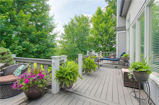 18765 S Alden St, Olathe, KS 66062 - view of wooden deck