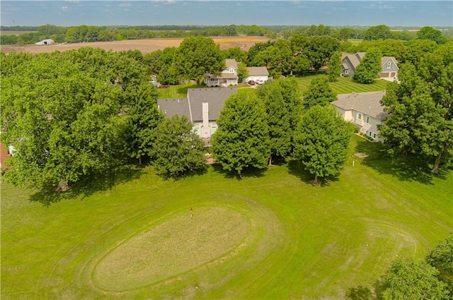 18765 S Alden St, Olathe, KS 66062 - aerial view of a tree filled landscape