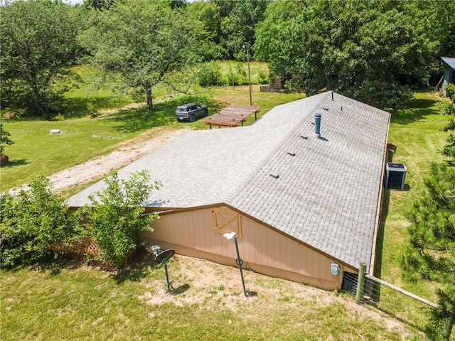 5470 SE Downing Rd, Lathrop, MO 64465 - aerial view of property and surrounding area
