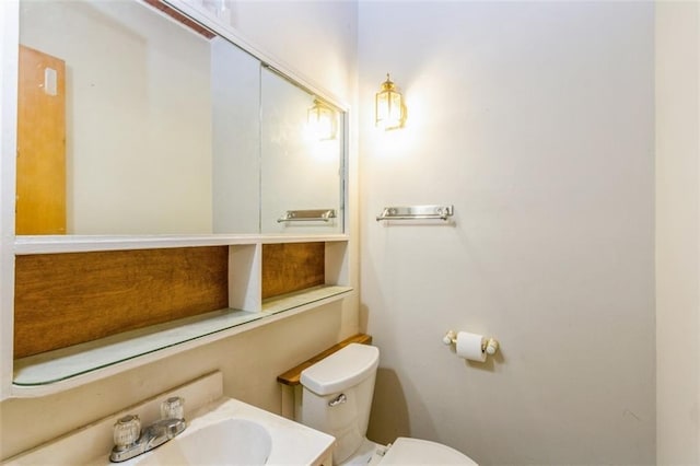 11120 E 35th Ter, Independence, MO 64052 - half bathroom with toilet and vanity