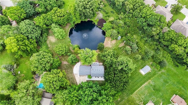3200 NW 51st Ter, Blue Springs, MO 64015 - drone / aerial view of a nearby body of water