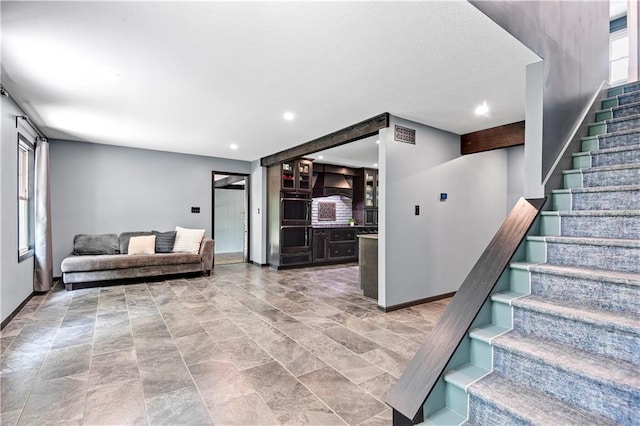 3200 NW 51st Ter, Blue Springs, MO 64015 - stairs with recessed lighting