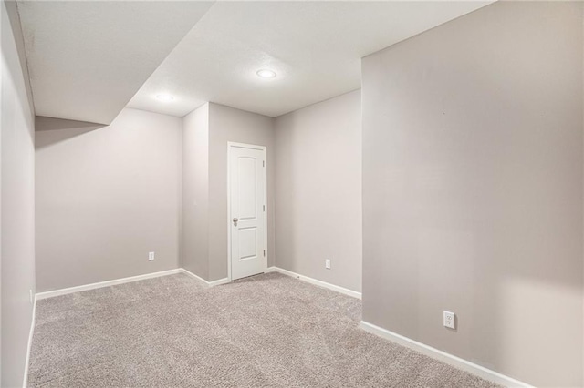 1532 SW Cross Creek Dr, Lees Summit, MO 64082 - finished below grade area with carpet and recessed lighting