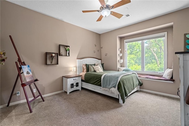 8709 Pine St, Lenexa, KS 66220 - bedroom featuring carpet flooring and ceiling fan