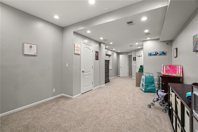 8709 Pine St, Lenexa, KS 66220 - office space with light carpet and recessed lighting