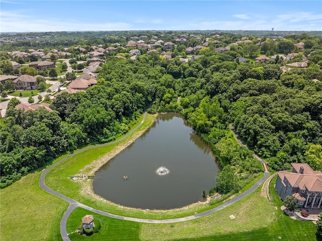 8709 Pine St, Lenexa, KS 66220 - aerial view of a large body of water