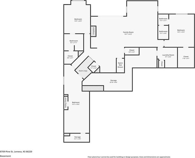 8709 Pine St, Lenexa, KS 66220 - view of home floor plan