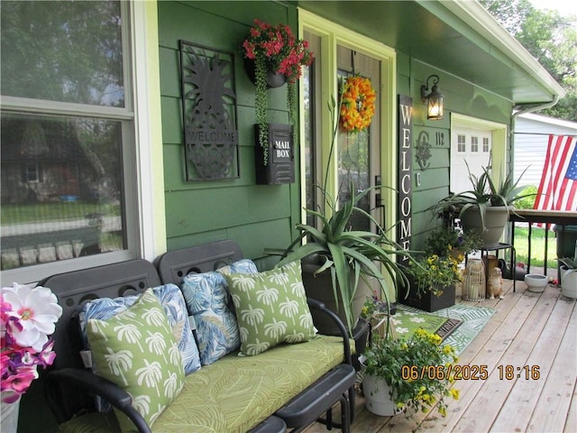 112 Spruce St, Garden City, MO 64747 - view of porch