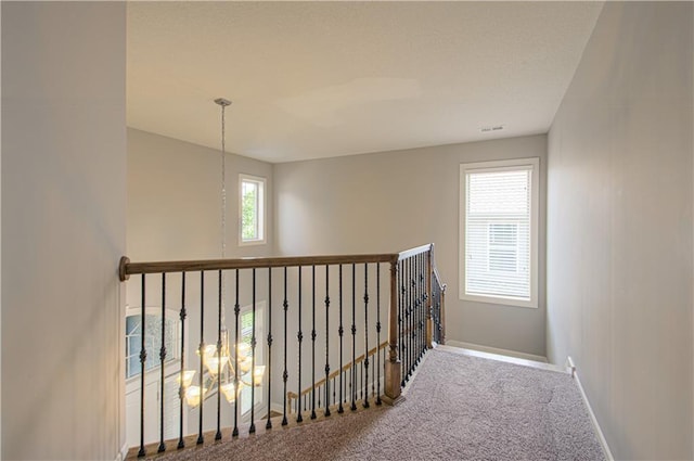 16321 Nieman Rd, Overland Park, KS 66062 - hall featuring carpet and baseboards