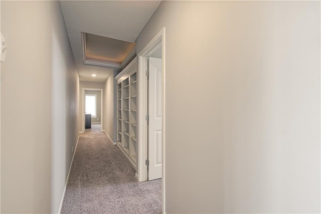 16321 Nieman Rd, Overland Park, KS 66062 - corridor featuring carpet and attic access