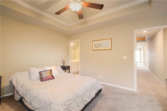 16321 Nieman Rd, Overland Park, KS 66062 - bedroom featuring carpet floors, ornamental molding, and ceiling fan