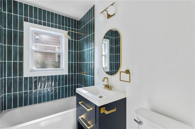 17 E 65th Ter, Kansas City, MO 64113 - full bathroom featuring vanity and shower / tub combination