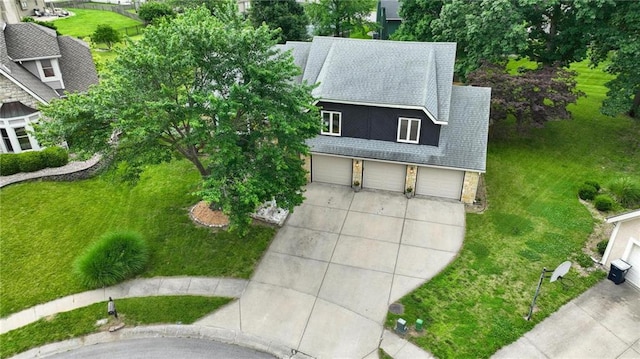 3437 N Wabash Ave, Kansas City, MO 64116 - aerial view of property and surrounding area