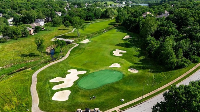 6501 N National Dr, Parkville, MO 64152 - view of property location featuring a golf course and a tree filled landscape