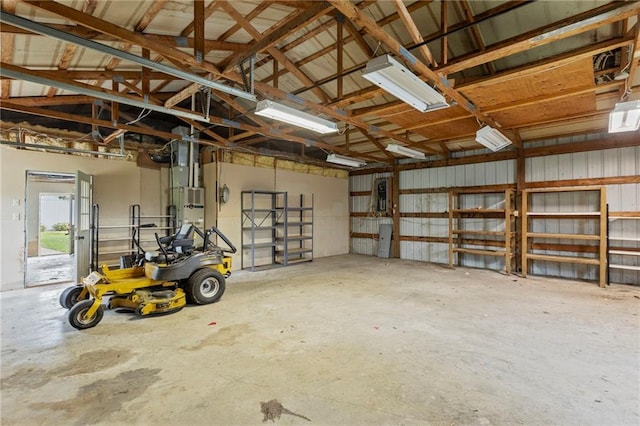 25549 Chieftain Rd, Lawrence, KS 66044 - view of garage