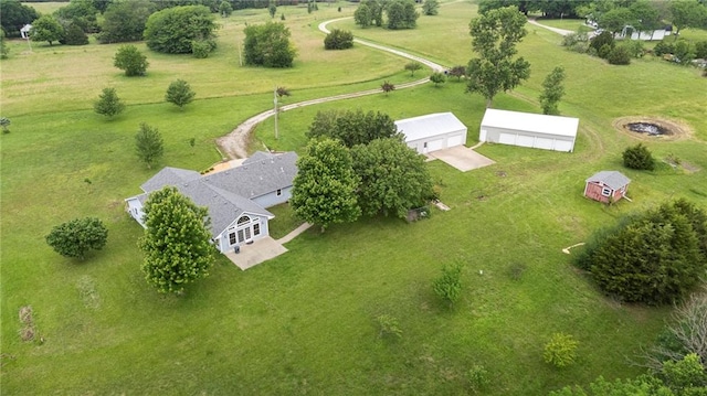 25549 Chieftain Rd, Lawrence, KS 66044 - aerial view of sparsely populated area