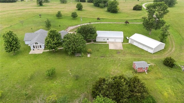25549 Chieftain Rd, Lawrence, KS 66044 - overview of rural landscape