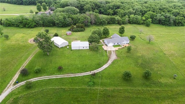 25549 Chieftain Rd, Lawrence, KS 66044 - view of property location with rural landscape