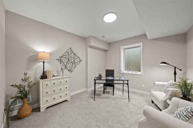 8215 Aurora St, Lenexa, KS 66220 - office with light colored carpet and baseboards