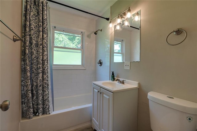 3512 Harvard Ave, Independence, MO 64052 - bathroom featuring shower / bath combination with curtain and vanity