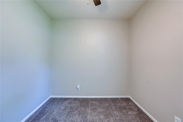 3512 Harvard Ave, Independence, MO 64052 - spare room with carpet flooring and a ceiling fan