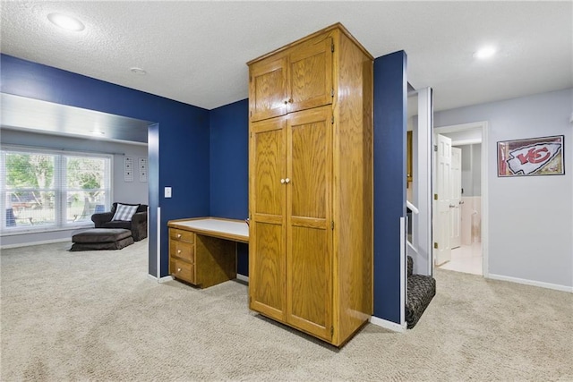 11409 Riley St, Overland Park, KS 66210 - corridor with light colored carpet and recessed lighting