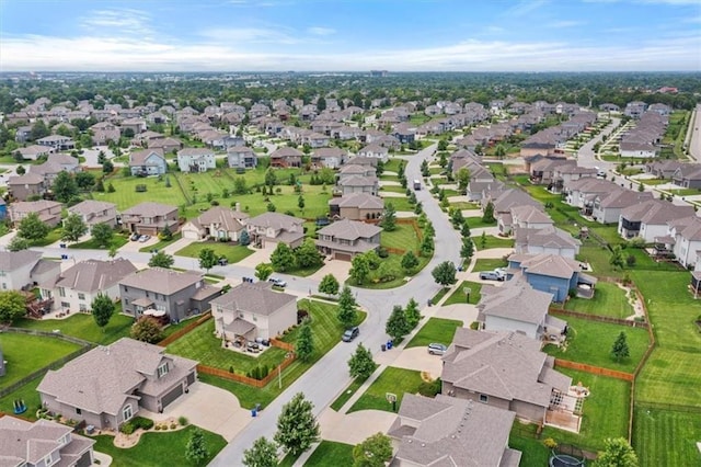 17746 W 165th Pl, Olathe, KS 66062 - aerial perspective of suburban area
