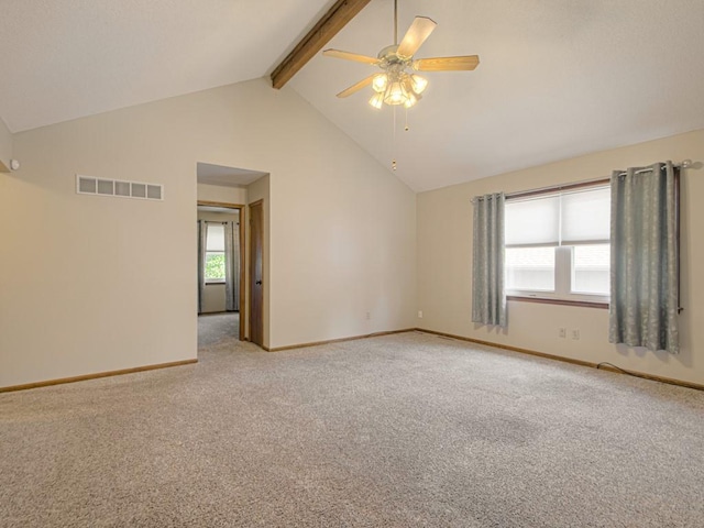 17928 E Whitney Rd, Independence, MO 64057 - empty room featuring light carpet and a ceiling fan
