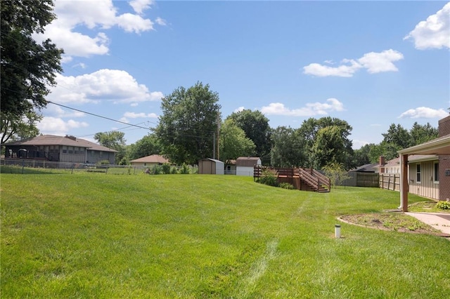 2207 N 154th Ter, Basehor, KS 66007 - view of yard with a shed