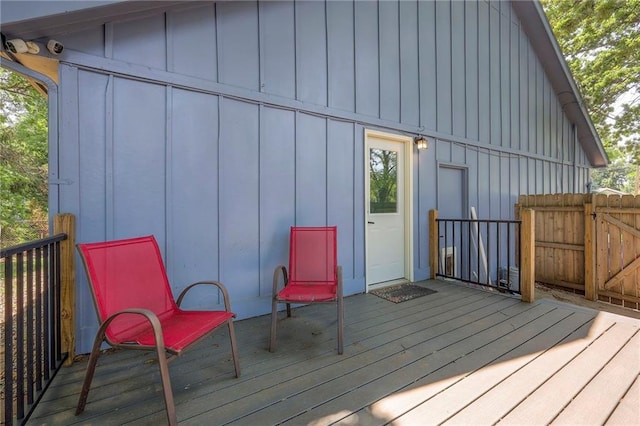 5603 Cody St, Shawnee, KS 66203 - view of wooden terrace