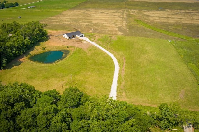 350 NW 1201st Rd, Holden, MO 64040 - view of rural area with a nearby body of water