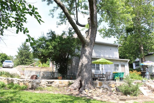 421 N Nettleton Ave, Bonner Springs, KS 66012 - back of property