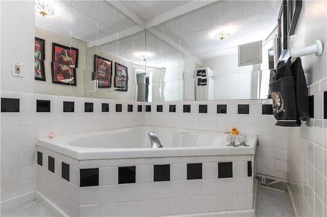 421 N Nettleton Ave, Bonner Springs, KS 66012 - full bathroom with tile walls and a bath