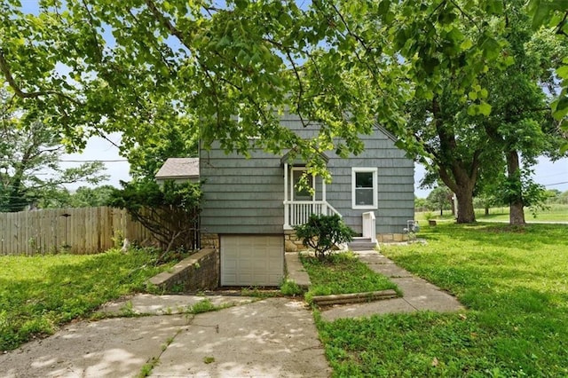 13623 W 95th St, Lenexa, KS 66215 - exterior space with a garage and concrete driveway