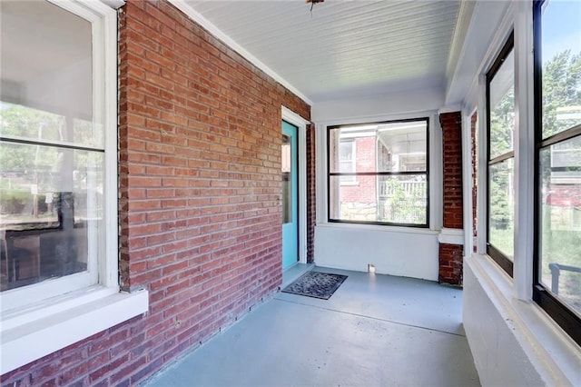 3521 Windsor Ave, Kansas City, MO 64123 - view of unfurnished sunroom