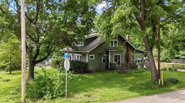 115 Adkins Rd, Glenaire, MO 64068 - view of front of property with a chimney
