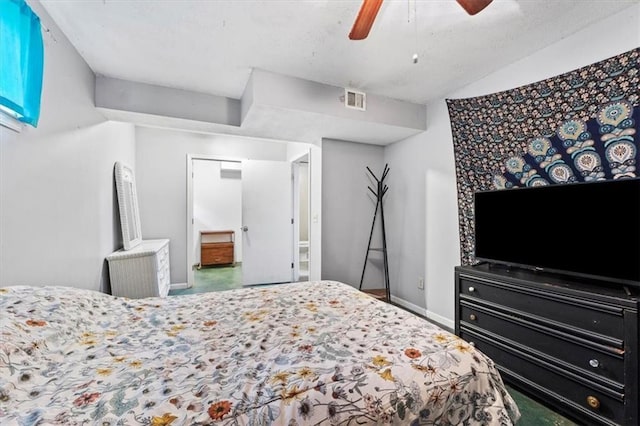 115 Adkins Rd, Glenaire, MO 64068 - bedroom with baseboards and ceiling fan