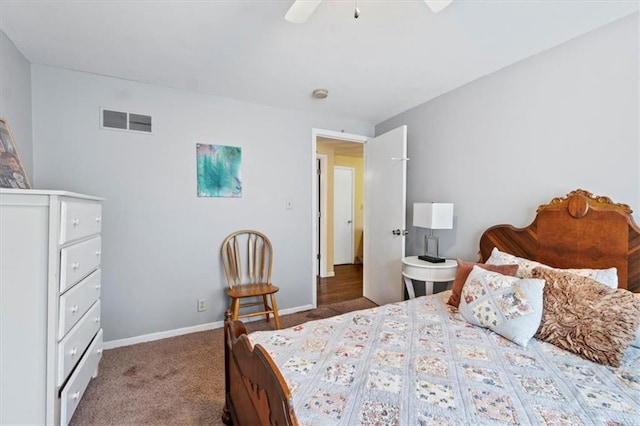 115 Adkins Rd, Glenaire, MO 64068 - carpeted bedroom with a ceiling fan and baseboards