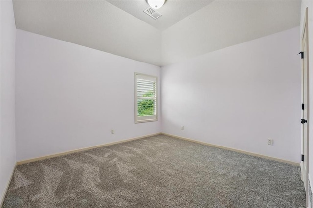 9332 W 158th St, Overland Park, KS 66221 - carpeted spare room featuring lofted ceiling and baseboards