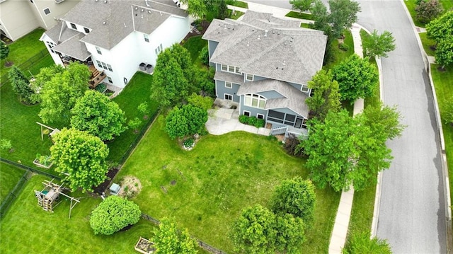 9332 W 158th St, Overland Park, KS 66221 - drone / aerial view