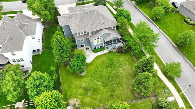 9332 W 158th St, Overland Park, KS 66221 - drone / aerial view