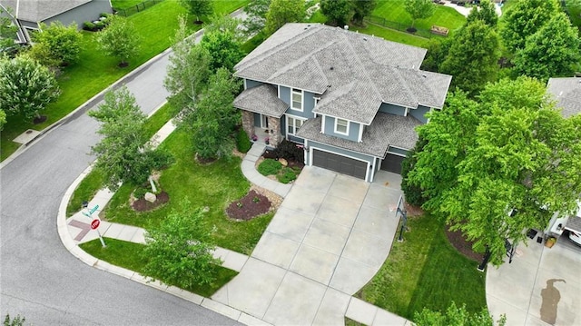 9332 W 158th St, Overland Park, KS 66221 - aerial view of property and surrounding area