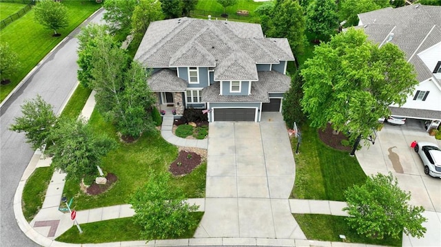 9332 W 158th St, Overland Park, KS 66221 - aerial view of property and surrounding area